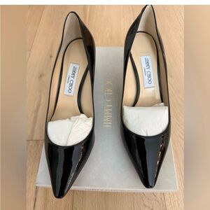Jimmy Choo Glossy Black Heels
